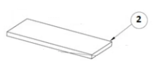 Blacksmith Anvil Stove Spares -  Centre Grate