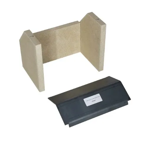 Clearview Solution 500 Stove Spare Parts - Full Brick & Baffle Plate Set 	