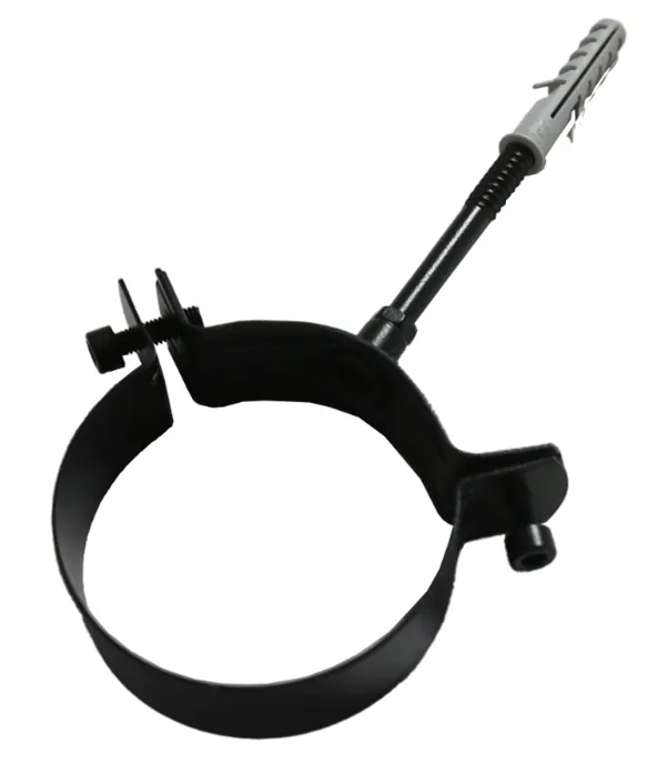 Wall Bracket Wood Pellet Stove Pipe 80-125mm